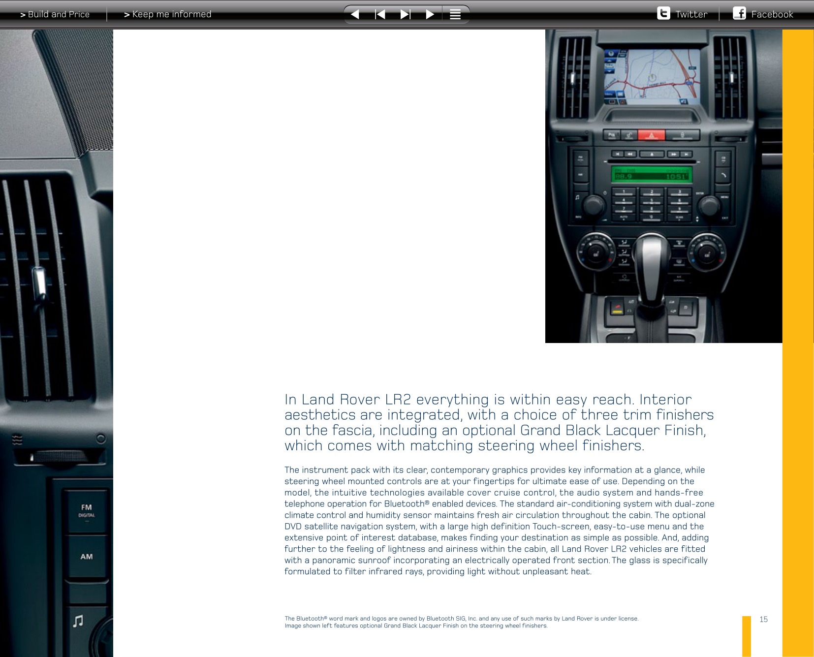 2012 Land Rover LR2 Brochure Page 8